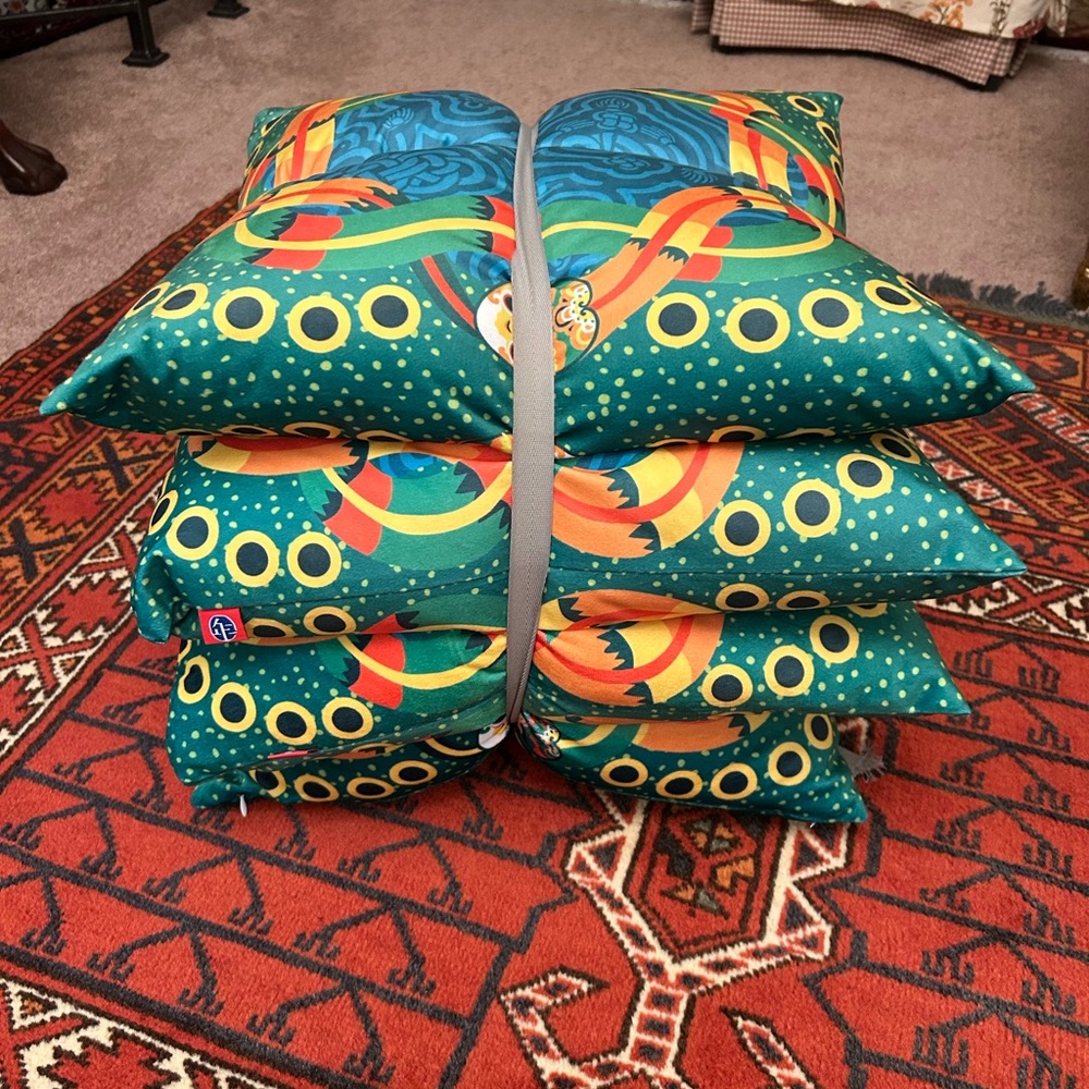 Colorful Decorative Pillow Set